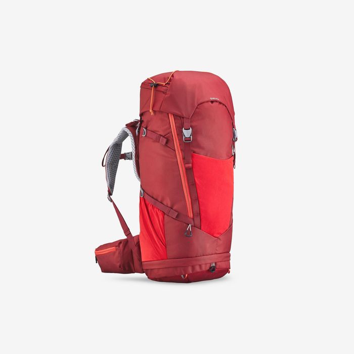 Mochila de caminhada 40+10L confortável e ventilada criança, MH900