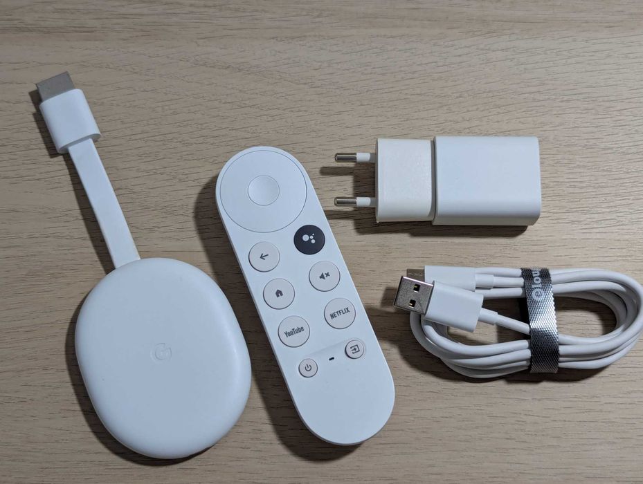 ТВ приставка Медиа проигрыватель Chromecast Google TV (HD) G454V