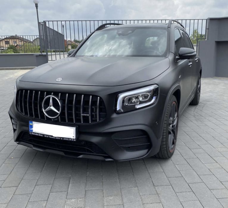 Бампер передний решетка Mercedes Benz GLB 35 AMG W247 X247 250 220