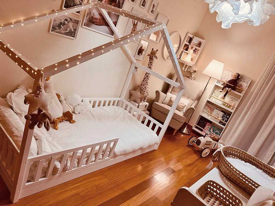 Cama Casinha X para Criança (Montessori)