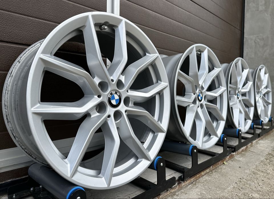 4x Felgi aluminiowe 5x112 r19 et38 9J Alufelgi Oryginał BMW 19” (czujniki TPMS)