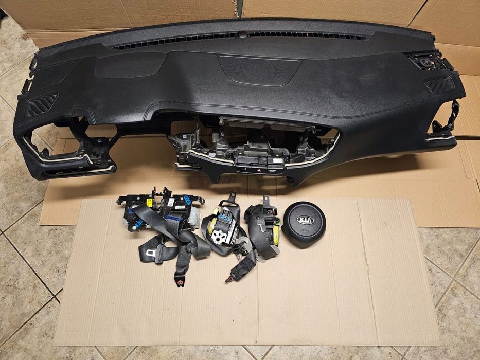 konsola airbag pasy komplet kia ceed x-ceed