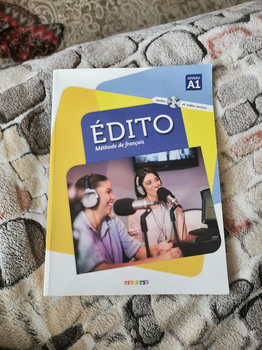 Підручник французька мова Édito méthode de français niveau A1 +CD