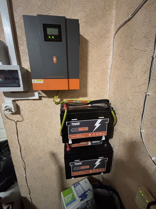 Акумулятор PowMr LiFePO4 150ah 12.8v 1920кВт год