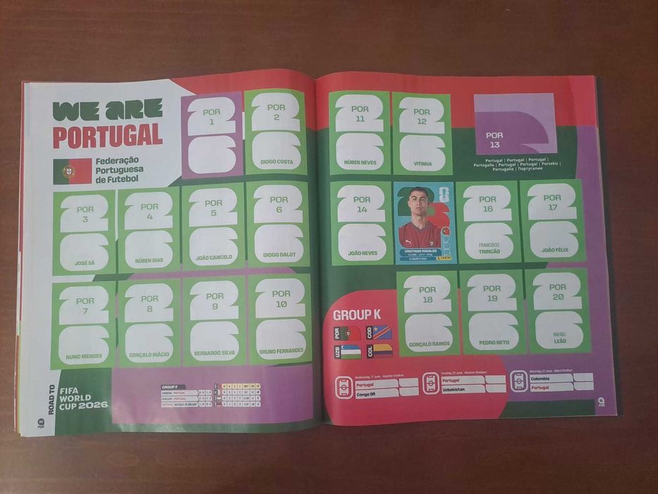 Pack Cromos e Caderneta Mundial de 2026