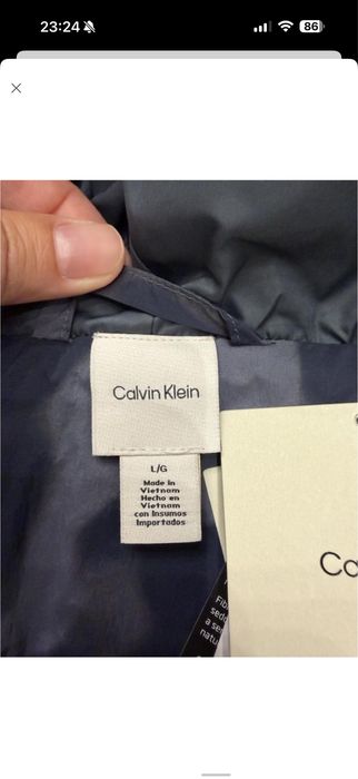 жіночий пуховік  Calvin Klein Print Wrap Puffer