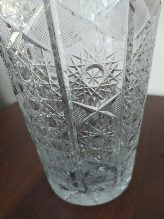 Wazon kryształowy PRL