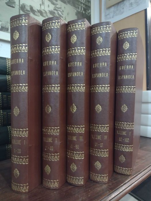 Crónica de la Guerra Espanhola 5 Volumes