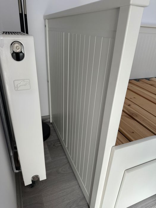 Łóżko Ikea z materacami, Hemnes leżanka ikea łóżko rozkładane