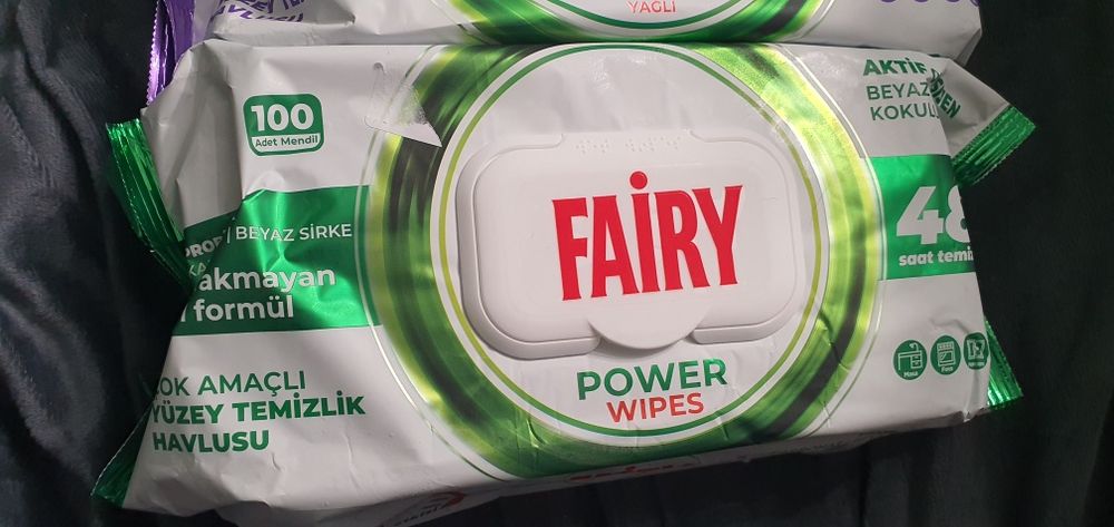 Chusteczki fairy duże 4szt