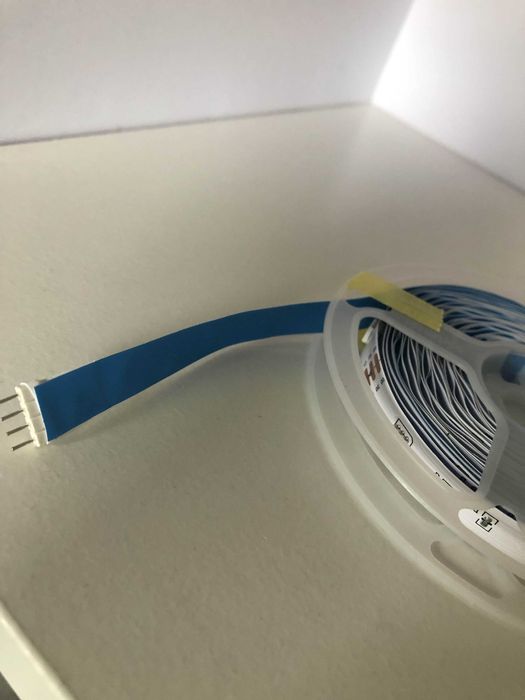 Taśma LED 5m RGB z pilotem aplikacją na telefon, USB, elastyczna