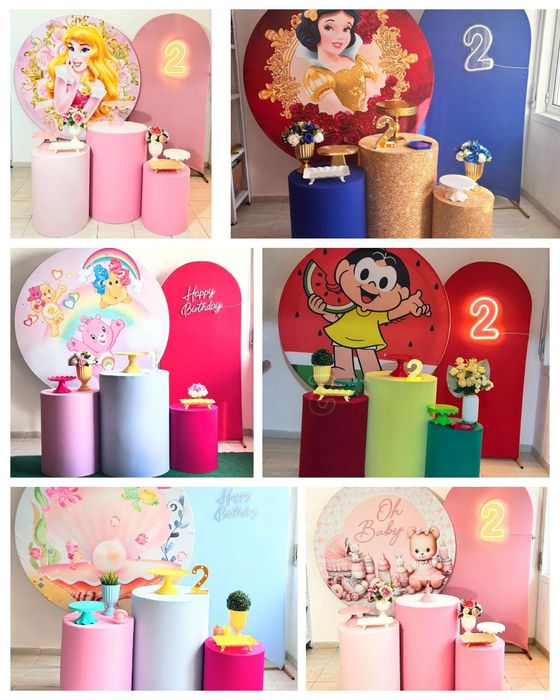 Decoração pegue e monte