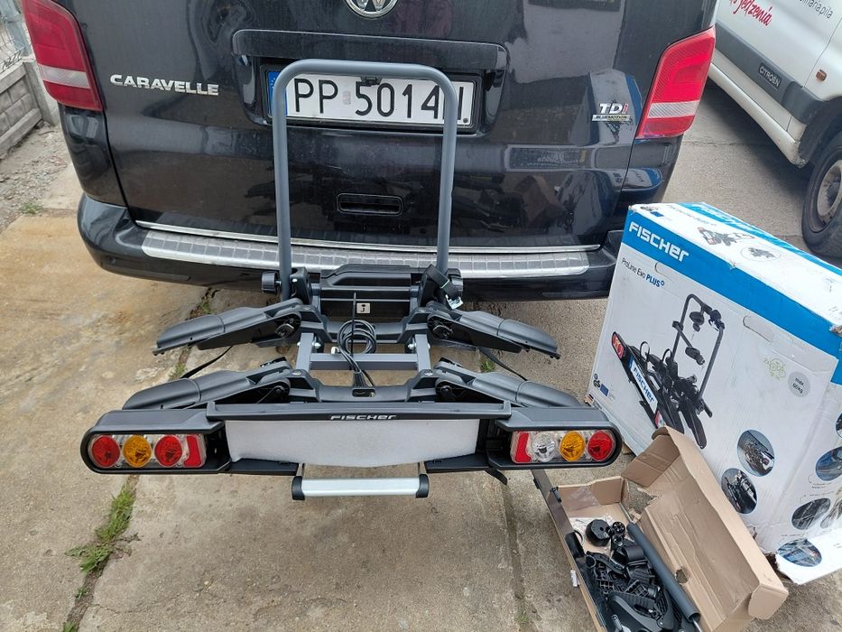 Bagażnik rowerowy Fischer składany 60 kg