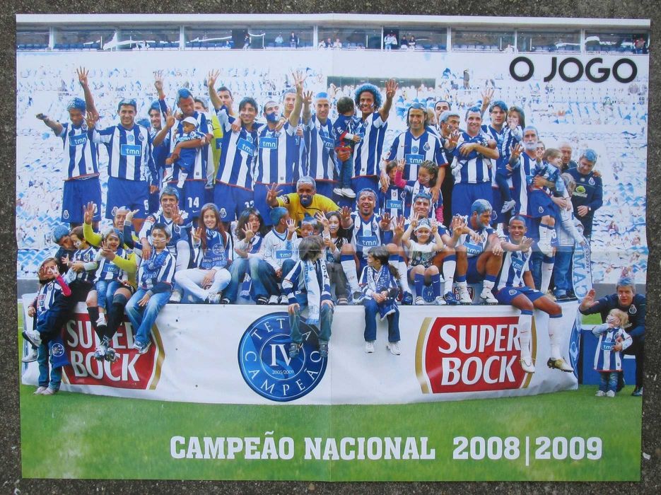 25 Posters FC Porto campeão nacional 2008/9