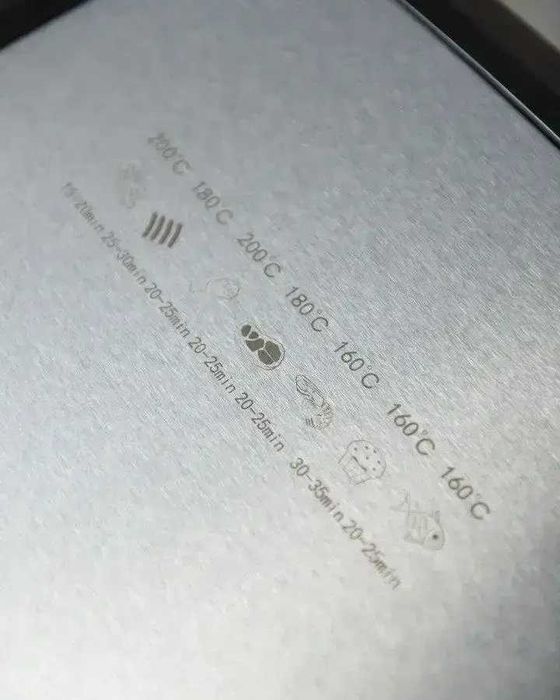 Фритюрниця аерогриль Чаша 12 л Zepline ZP-127 4000 Вт + силіконова форма Аерофритниця безмасляна