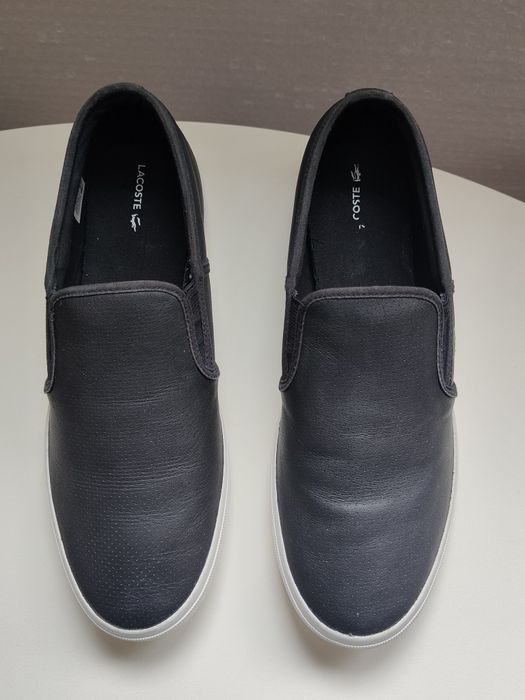 Чоловічі шкіряні сліпони Lacoste , р.44