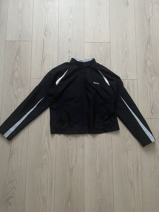 кроп вітровка ellesse, куртка, олімпійка, у2к, винтаж