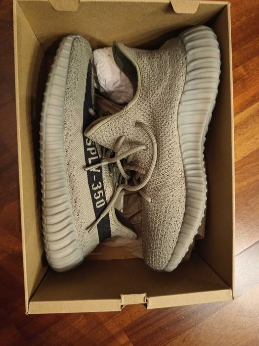 NOWE Yeezy 350 V2, szare, rozmiar 45