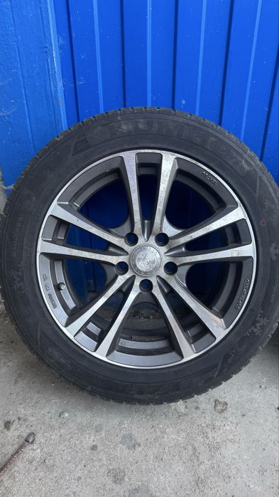 Комплект легкосплавних дисків R16 5×108 + зимова гума Kumho 205/55 R16