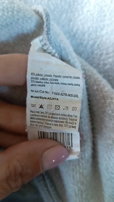 Bluza na zamek XL Tatuum