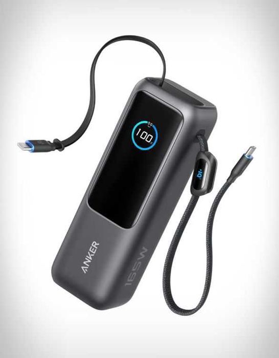 Портативний акумулятор Anker ZOLO Power Bank 25000mAh 165W Space Black (A1695H11)