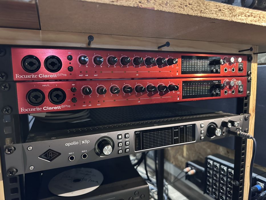Focusrite Clarett 8Pre (2 unidades)