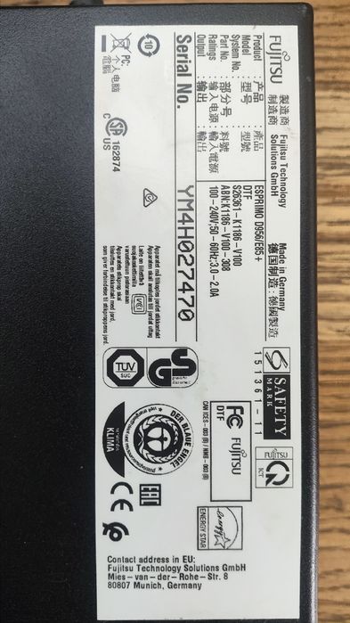 Fujitsu Esprimo D956/E85+