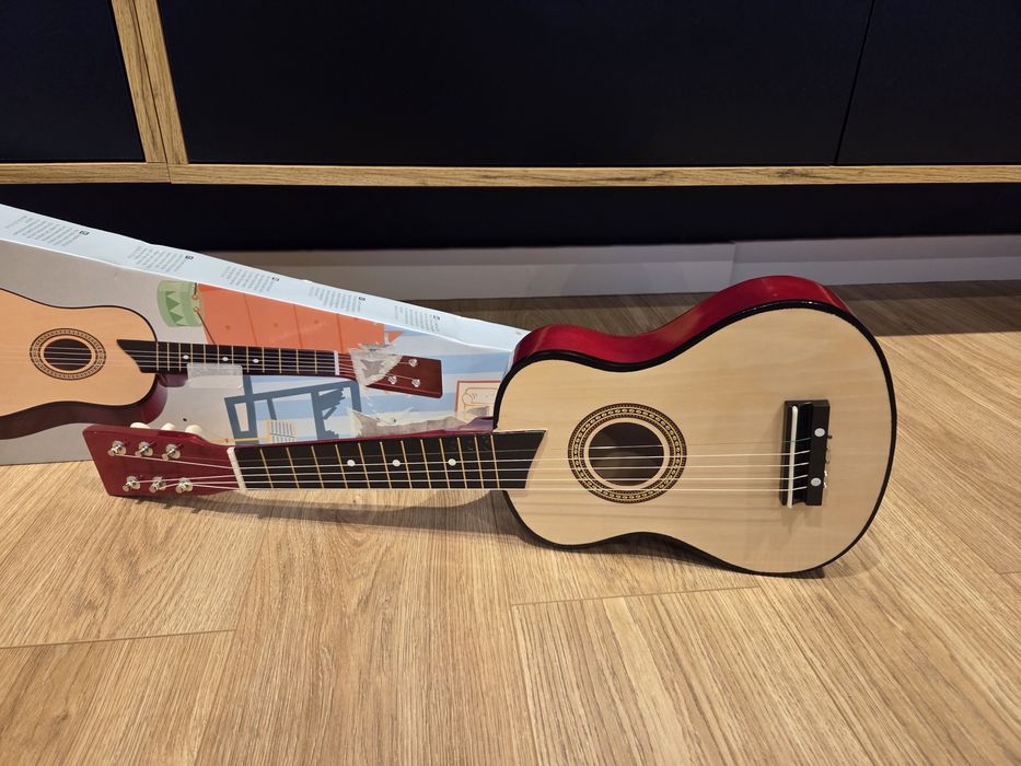 Drewniana Gitara Zabawka