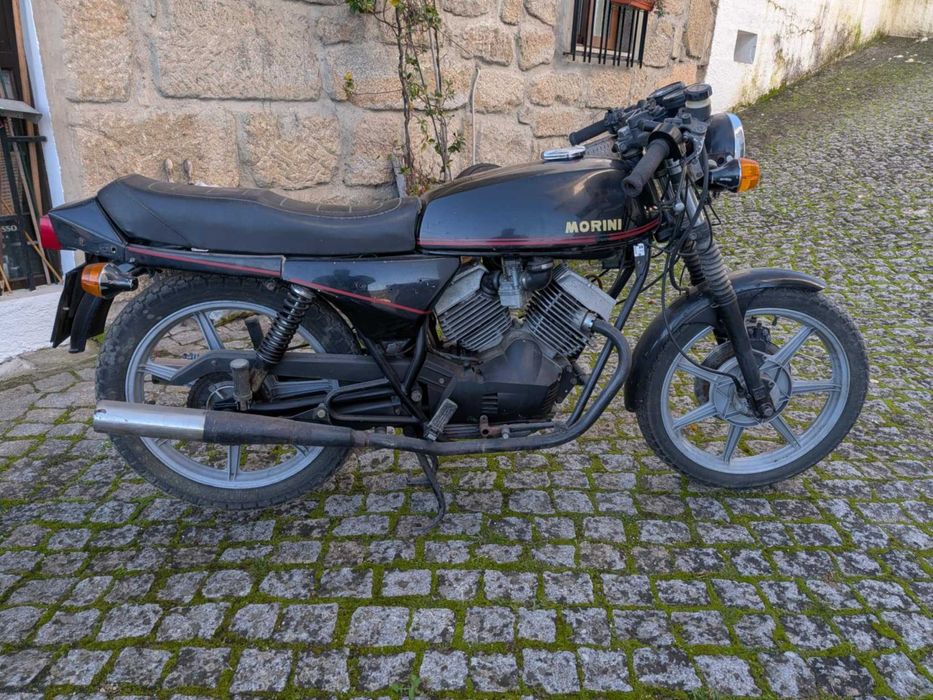 Motos anos 80 Kawasaki GPZ, Cagiva com motor Ducati, Moto Morini