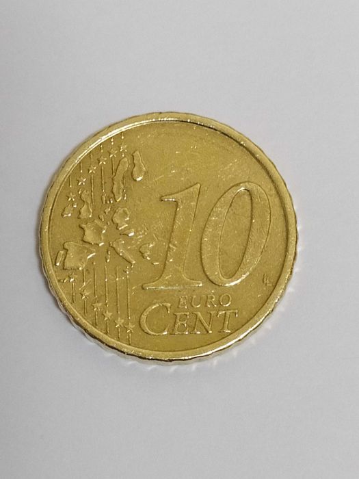 Moeda 10 ct Fi 2001