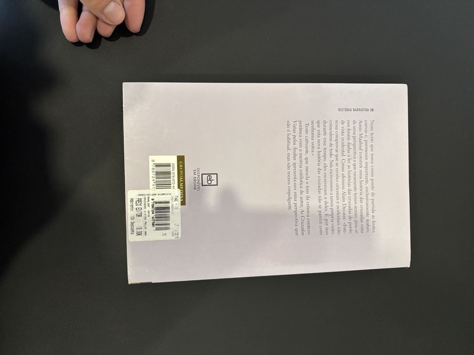 Livro As Cruzadas Vistas pelos Arabes de Amin Maalouf