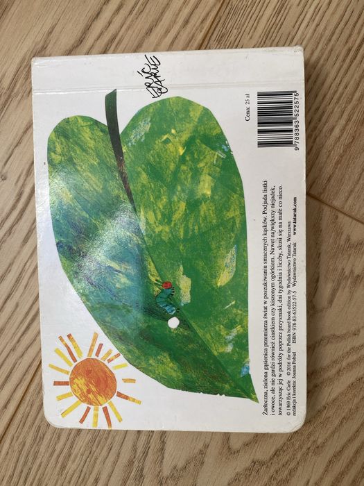 Bardzo głodna gąsienica Eric Carle