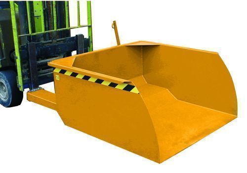 Pá basculante para garfos de empilhador carga e descarga 750 lts. AP28