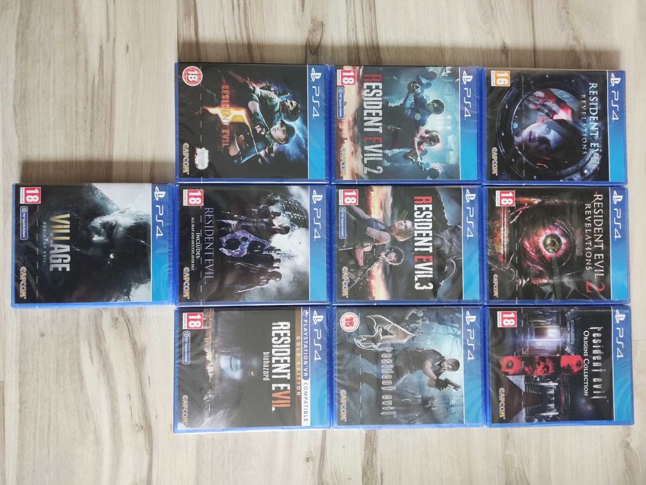 Resident Evil PS4 kolekcja Nowa w oryginalnej folii
