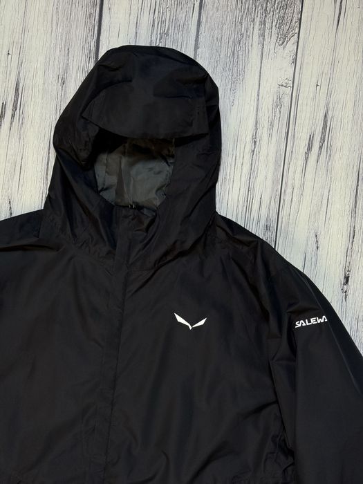 Salewa куртка оригинал xxl черная непромокаемая водонепроницаемая outdoor power tex
