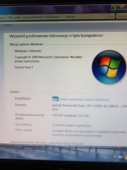 Sprzedam komputer Zestaw