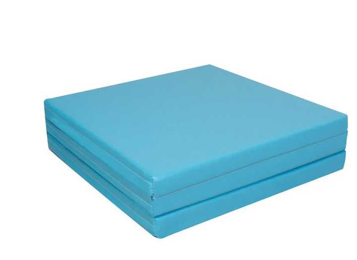 ZERRO Sky Blue - Składana Mata Gimnastyczna