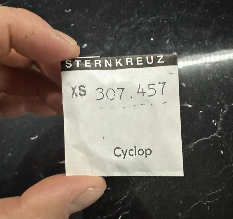 Szkło do Rolex Datejust z lupą daty (Cyclops) STERNKREUZ 307mm