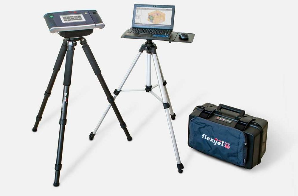 Laserowy system pomiarowy Flexijet 3D. Automatyczne pomiary schodów!