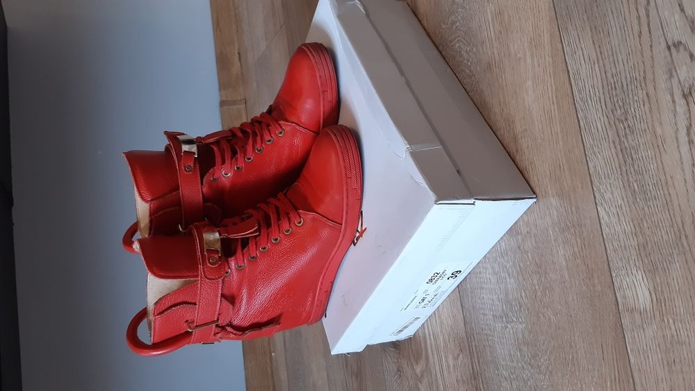 Skórzane Sneakersy buty adidasy na konturnie R. Polański rozm 39 eobuw