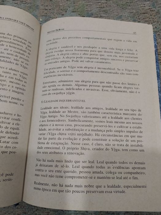 Faça Yoga antes que você precise - Mestre Derose (10a Edição)