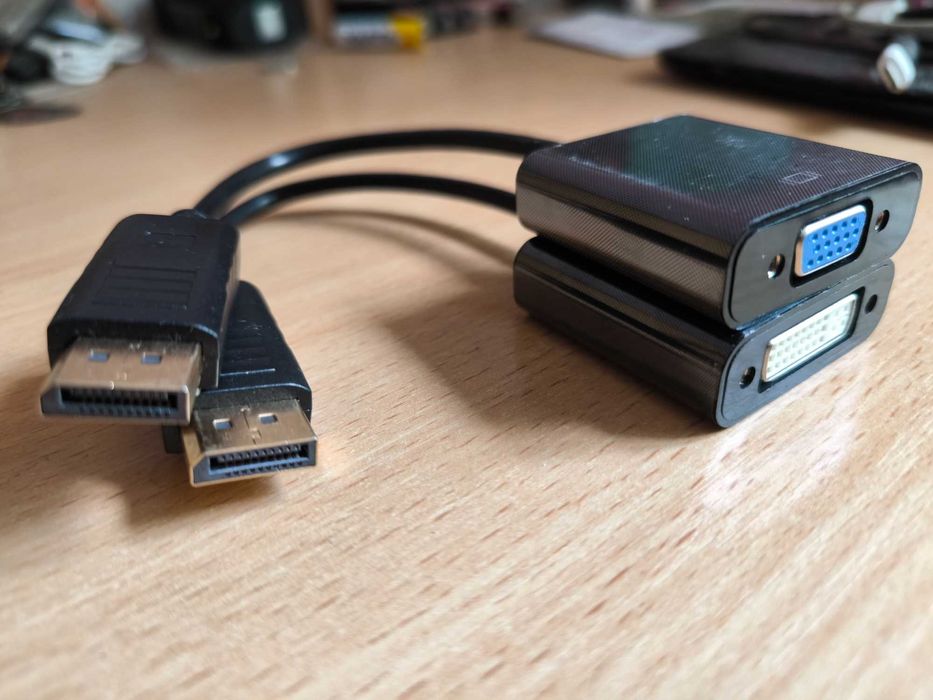 Конвертер адаптер DP DisplayPort to DVI VGA