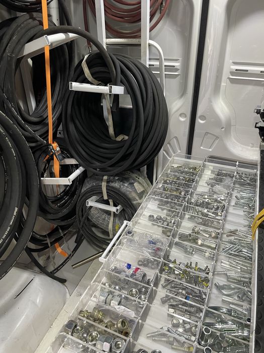 Tubos hidraulicos oficina movel