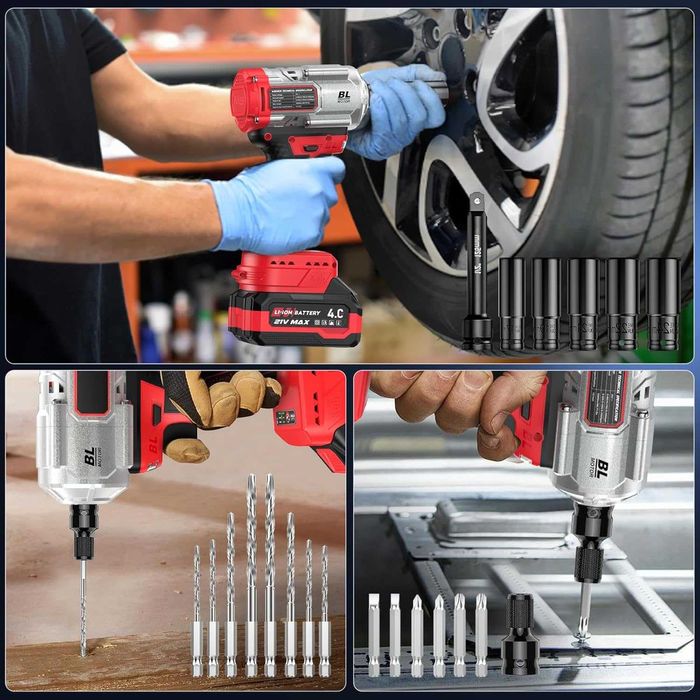 Chave de Impacto 3 em 1  1200 N·m