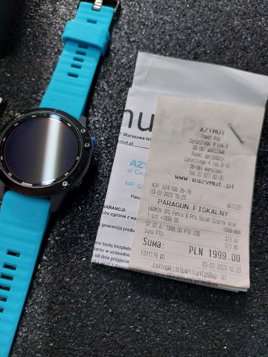 Zegarek Garmin Fenix 6 Pro Solar