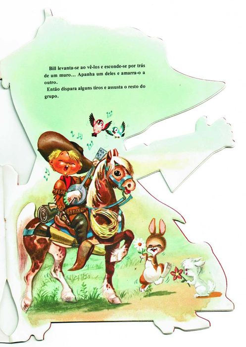 BILL - O grande caçador - livro antigo recortado  - ano 1987