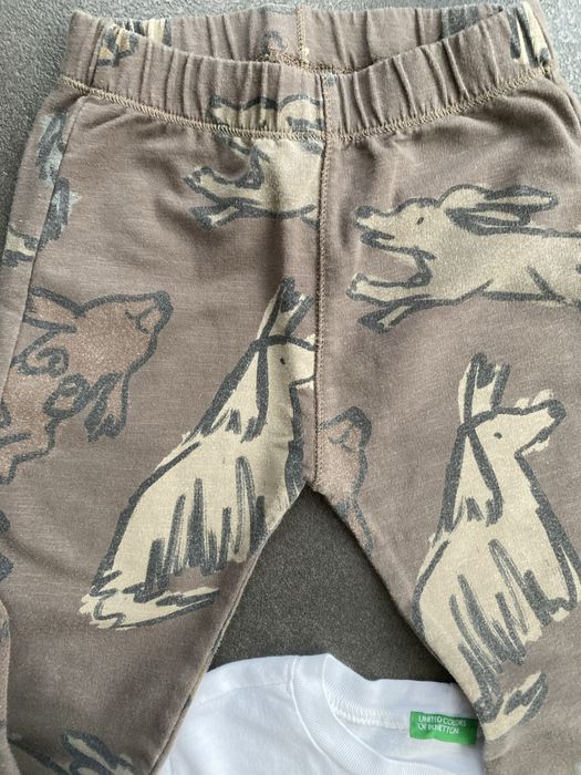 Bluza + 2 tshirty + spodnie r. 110 cm Okaidi, Zara, Benetton, Mango