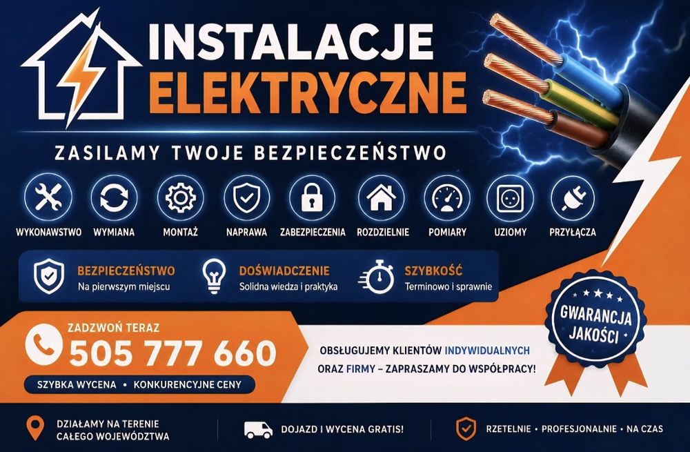 Instalacje elektryczne I teletechniczne