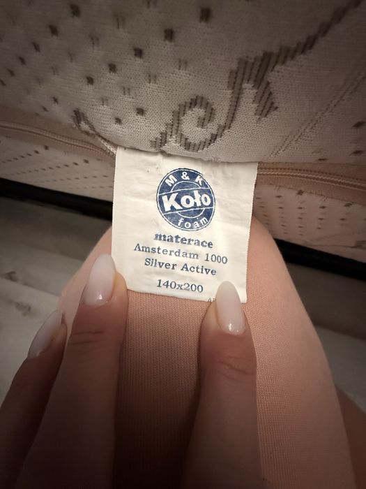 Materac 140x200 M&K Koło Amsterdam 1000