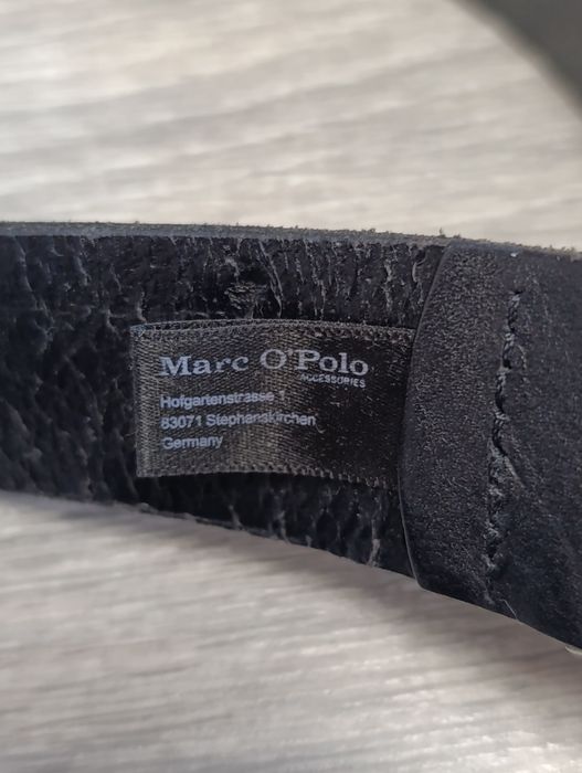 Чоловічий шкіряний ремінь Marc O'Polo